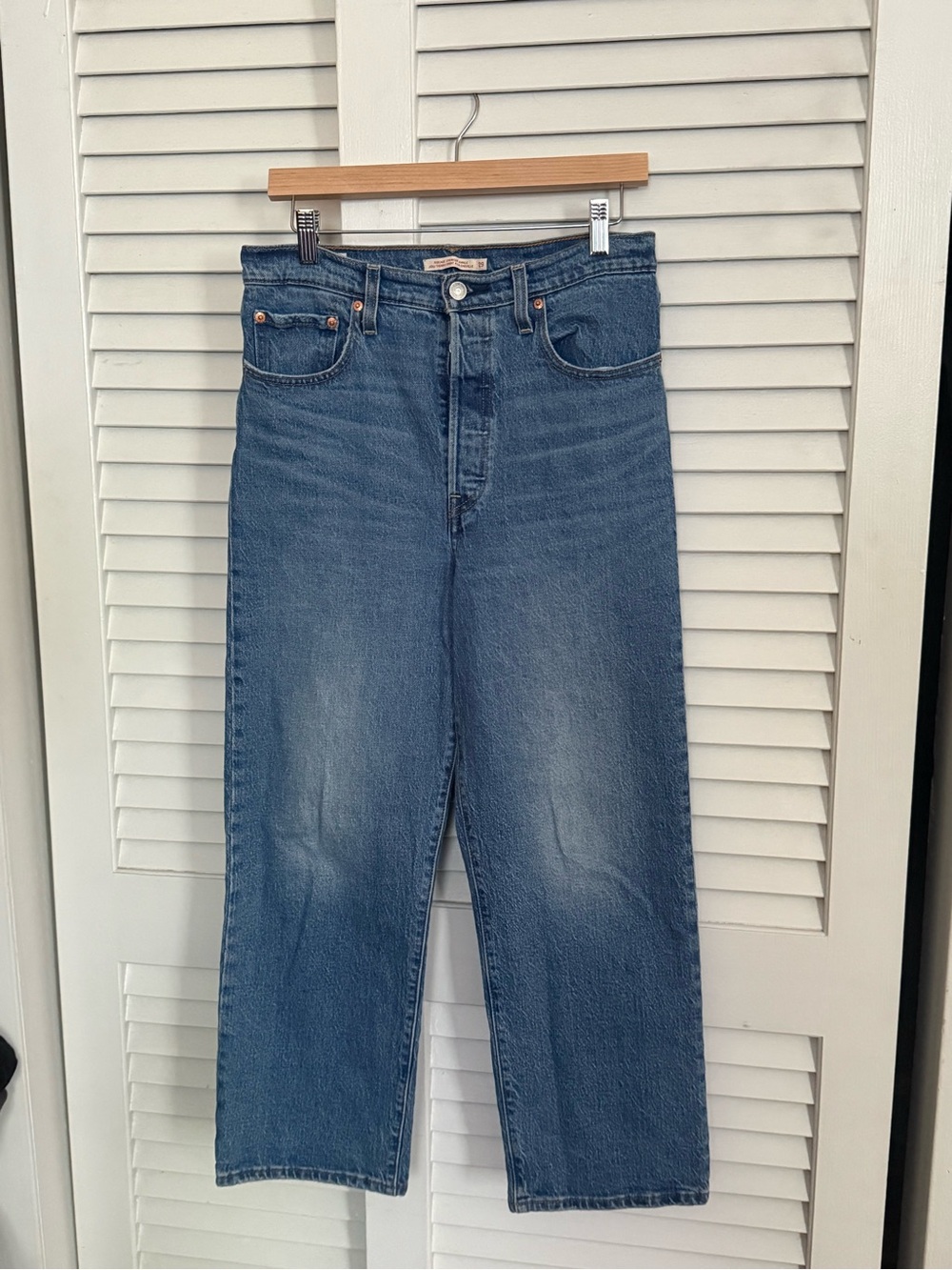 levi’s ribcage straight ankle jeans size 29